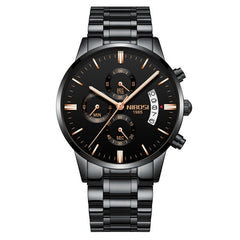 NIBOSI Relogio Masculino Men Watches Luxury Famous Top Brand Men's Fashion Casual Dress Watch Military Quartz Wristwatches Saat