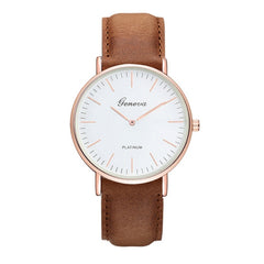 Luxury Male Clock Simple Business Quartz Men Watch Fashion Dress Ladies Watches  Leather Strap Sports Wristwatches Montre Femme