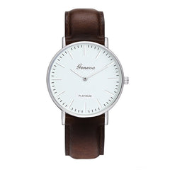 Luxury Male Clock Simple Business Quartz Men Watch Fashion Dress Ladies Watches  Leather Strap Sports Wristwatches Montre Femme