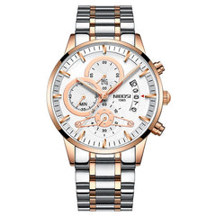 NIBOSI Relogio Masculino Watch Men Gold And Black Mens Watches Top Brand Luxury Sports Watches 2019 Reloj Hombre Waterproof