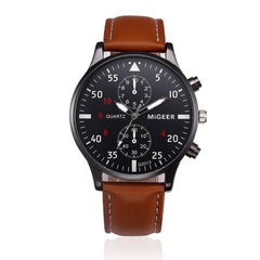 Top Brand Luxury Men's Watch Fashion Watch For Men Watch Sport Watches Leather Casual Wristwatch Reloj Hombre erkek kol saati